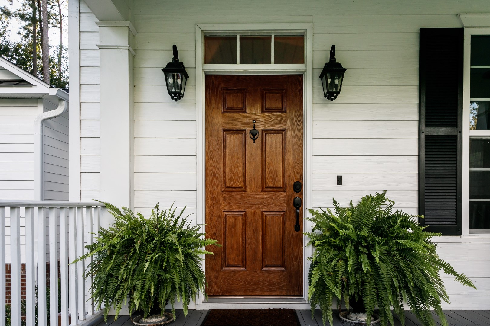 Picture of a house door