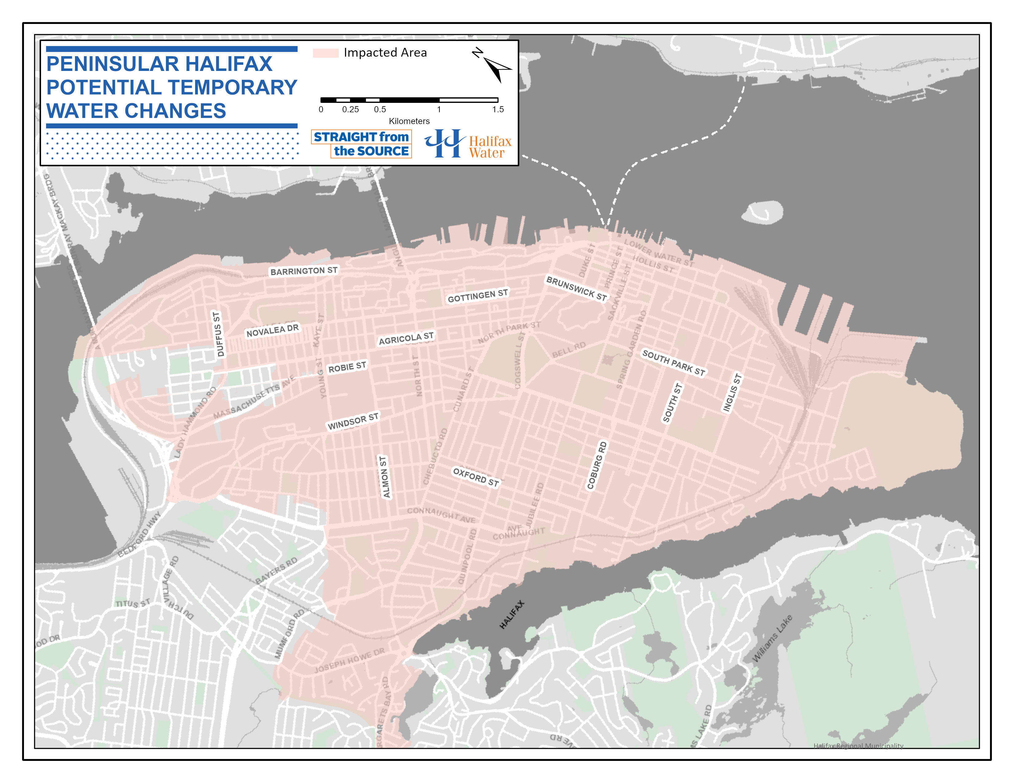 Halifax Peninsula Service Area