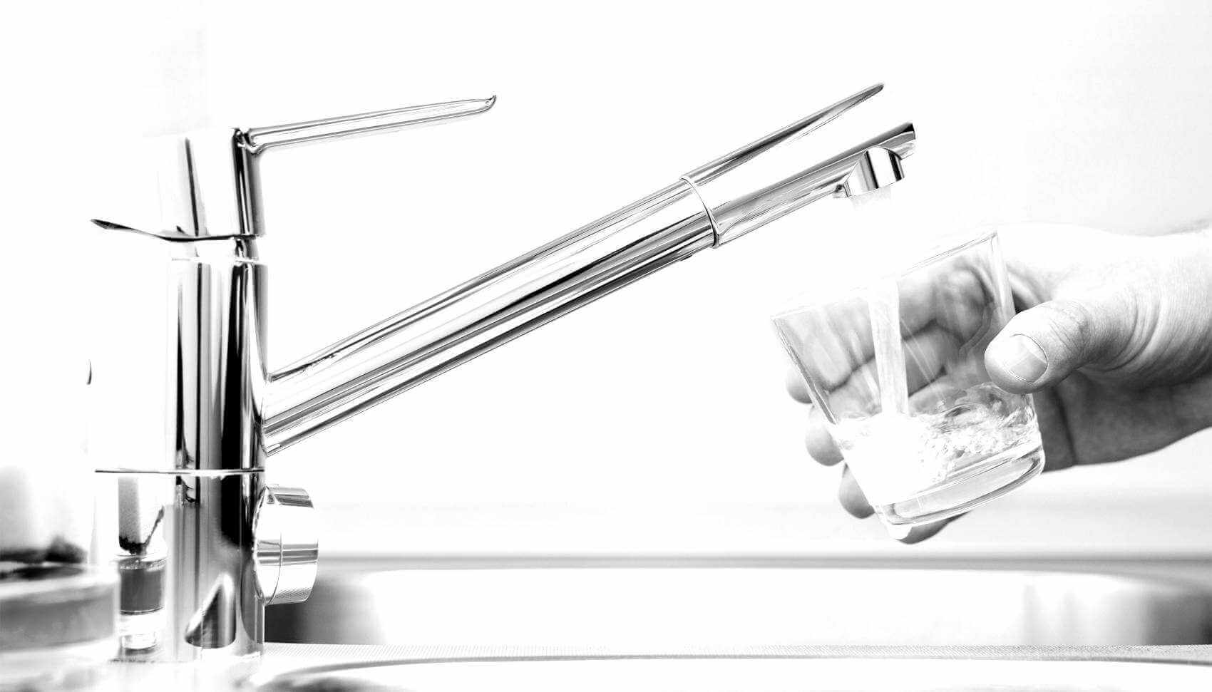 Filling Glass With Tap Water