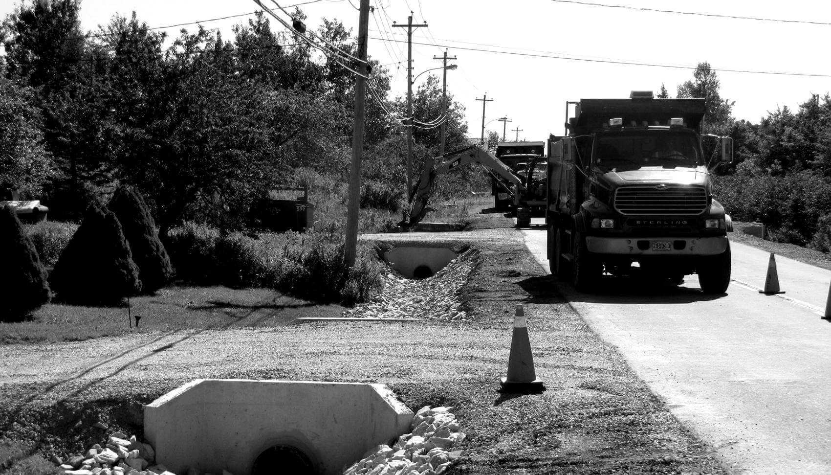 Halifax Water crews reparing stormwater infrastructure
