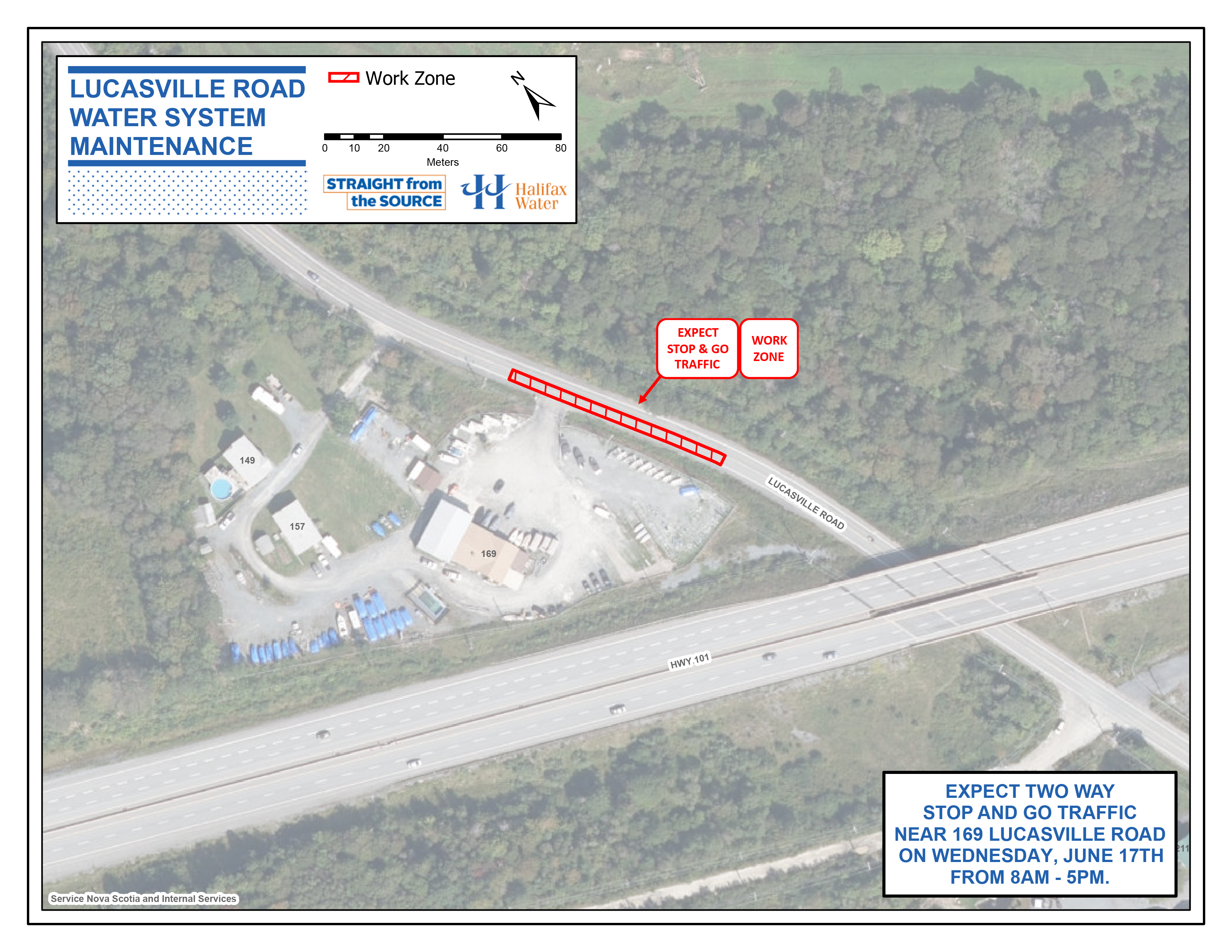 work zone map Lucasville Rd Water system Maintenance June 17 2020-01 work zone map Lucasville Rd Water system Maintenance June 17 2020-01